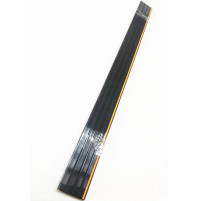 Replacement Side Rail for Treadmill - L x W: 114 cm x 9 cm - Grey color - RAL114-9 - Tecnopro